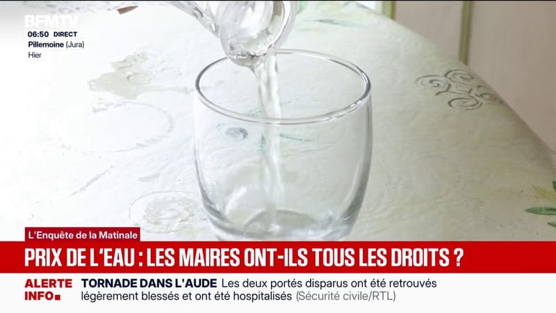Dans le Jura, ce maire a décidé de fortement augmenter le prix de l'eau pour faire face à la sécheresse