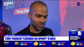 Nice: le basketteur Tony Parker a été sacré "Légende du sport" au musée national du sport