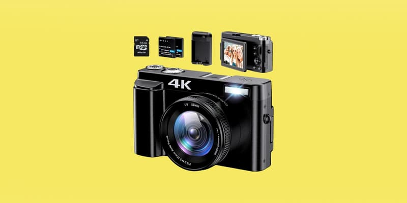 Amazon fait très fort en proposant cet appareil photo numérique 4K à moins de 110 euros