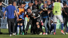 Incidents à Furiani lors de Bastia-OL