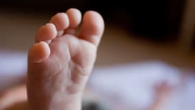 Un pied de bébé. (Photo d'illustration).