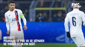 Mercato: Pourquoi le PSG va se séparer de Thiago Silva fin août 