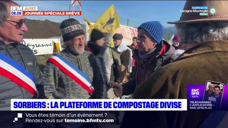 Hautes-Alpes: la plateforme de compostage de Sorbiers divise