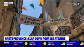 Haute-Provence: clap de fin pour les ateliers des artistes