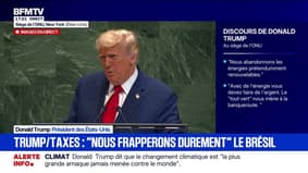 Donald Trump rappelle "que le Brésil doit faire face à une hausse des droits de douane"
