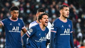 PSG-Real : Marquinhos avec Kimpembe et Paredes 