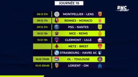 Ligue 1 : Le programme tv complet de la 15e journée