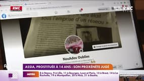 Assia, prostituée à 14 ans: son proxénète jugé 
