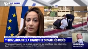 Amélia Lakrafi, députée LaRem des Français à l'étranger, annonce que l'attaque à l'explosif à Jeddah a fait deux blessés 
