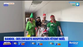 Bandol: des enfants hospitalisés fêtent Noël avec des animaux