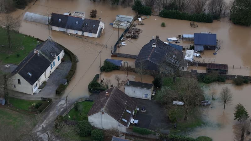 Crues en Bretagne: un coût de 130 à 160 millions d'euros pour le régime des catastrophes naturelles