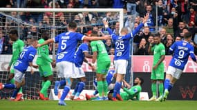 Saint-Etienne a vécu un calvaire à la Meinau