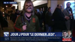 "Star Wars 8: Le Dernier Jedi": les fans attendent depuis 3 heures du matin la première du film au Grand Rex