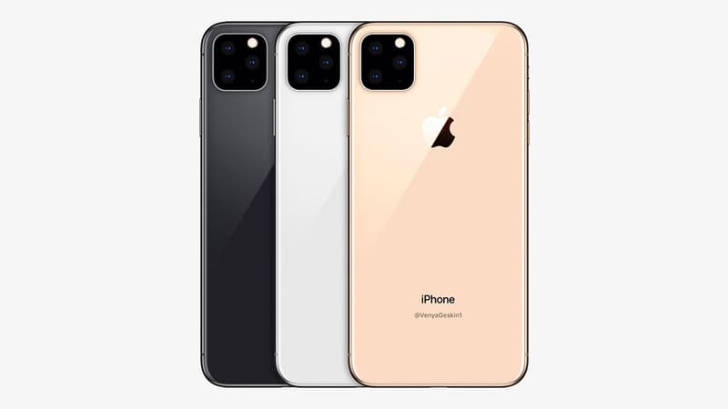 Concept 3D du prochain modèle d'iPhone