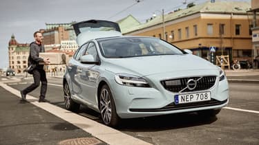 Avec la start-up Urb-It, Volvo lance un service de livraisons itinérantes.
