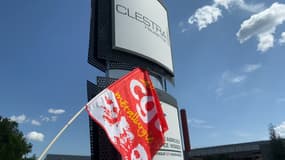 Les salariés de l'entreprise Clestra à Illkirch-Graffenstaden sont en grève depuis le 3 juillet 2023.