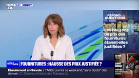 Comment expliquer la hausse des prix des fournitures scolaires?