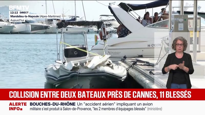 Une collision entre deux bateaux de plaisance fait plusieurs blessés en urgence absolue dans les Alpes-Maritimes, une personne portée disparue