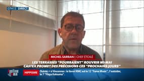Restaurants: "Si le gouvernement décide d'ouvrir sans tenir compte de l'évolution du virus, qu'ils nous laissent ouvrir!", appelle Michel Sarran