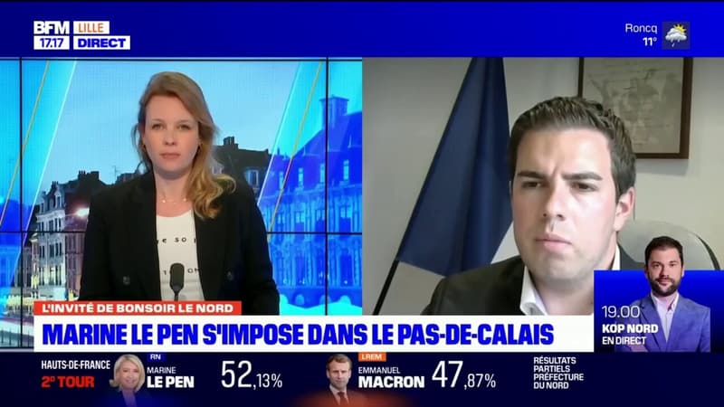 Nous progressons dans de nombreux territoires: Ludovic Pajot, maire RN de Bruay-la-Buissière, revient sur la défaite de Marine Le Pen au second tour de la présidentielle