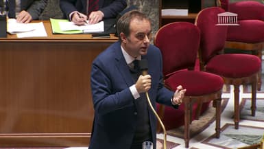 Sébastien Lecornu face aux députés à l'Assemblée nationale ce vendredi 31 octobre. 