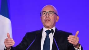 Eric Ciotti au siège du parti Les Républicains à Paris, le 4 décembre 2022