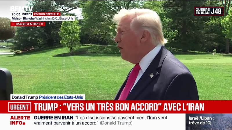 Le blocage du détroit d'Ormuz "se passe très bien", indique Donald Trump