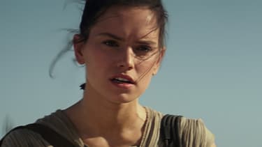 La comédienne Daisy Ridley dans Star Wars VII