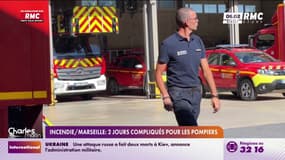 Incendie à Marseille: 2 jours compliqués pour les pompiers 