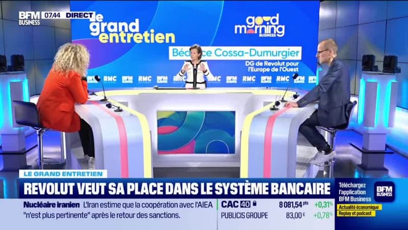 DIRECT VIDÉO - Béatrice Cossa-Dumurgier, directrice générale de Revolut pour l'Europe de l'Ouest