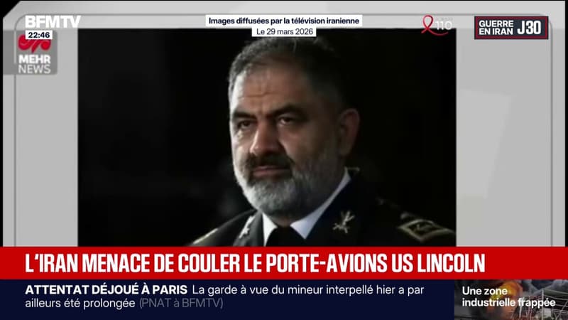 L'Iran menace de couler le porte-avions américain USS Abraham Lincoln