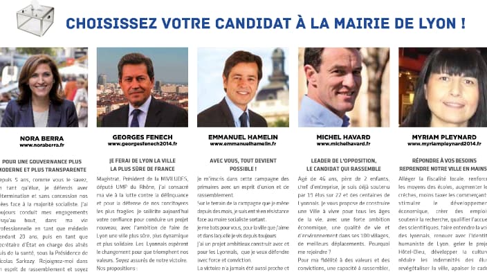 De gauche à droite: Nora Berra, Georges Fenech, Emmanuel Hamelin, Michel Havard et Myriam Pleynard.