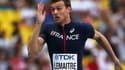 Christophe Lemaitre en demi-finales du 100m aux Mondiaux