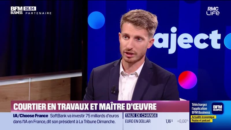 Trajectoire : Courtier en travaux et maître d'oeuvre - 01/06