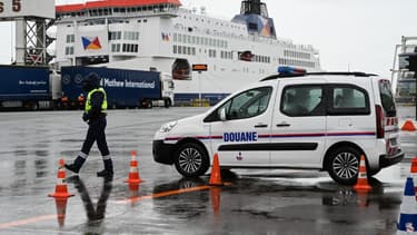 Le terminal Ferry à Calais (photo d'illustration)