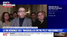 La partie "recettes" du budget de la Sécurité sociale adoptée: Hadrien Clouet, député LFI, dénonce "un jour noir pour tous les assurés du pays"