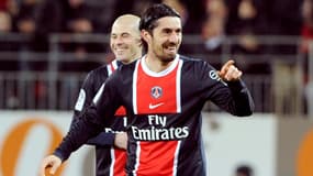 Milan Bisevac, buteur pour la première fois de la saison avec le PSG