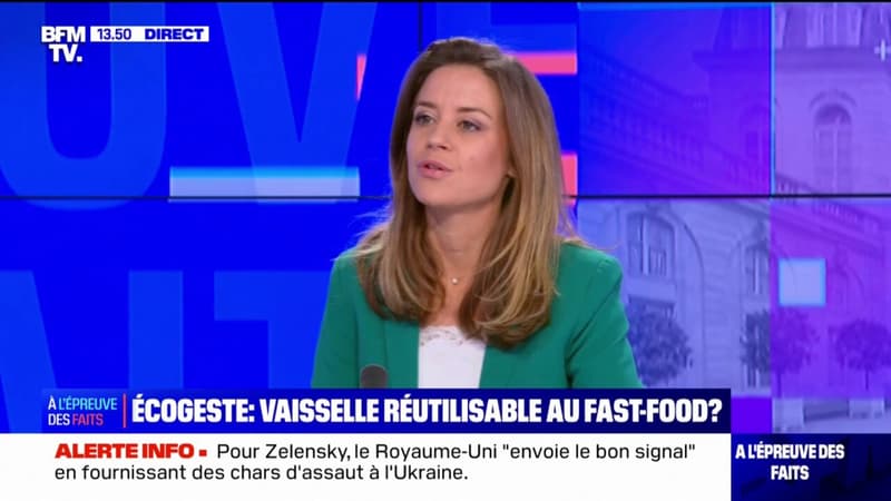 LE ZOOM ÉCOGESTE - La vaisselle réutilisable dans les fast-foods, une bonne nouvelle ?