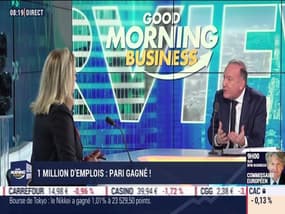 Pierre Gattaz (Medef) : 1 million d'emplois, pari gagné ! - 02/12