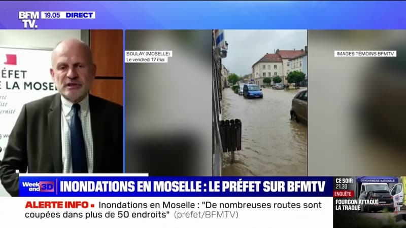 Inondations en Moselle: 