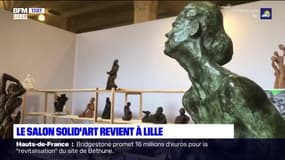 Lille: le salon Solid'Art se tient jusqu'à dimanche au sein de l'Hôtel de Ville