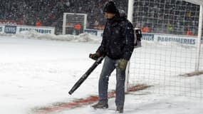 Illustration terrain neige football