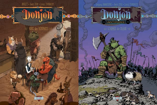 Nouveaux albums de Donjon Nouveaux albums de Donjon