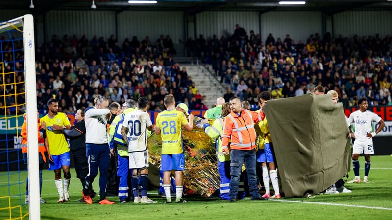 Pays-Bas: victime d'un malaise cardiaque face à l'Ajax, le gardien de Waalwijk est
