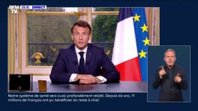 Hôpitaux: "D'ici la fin de l'année prochaine, nous devrons avoir désengorgé tous nos services d'urgence", affirme Emmanuel Macron
