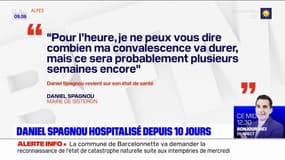 Alpes-de-Haute-Provence: hospitalisé depuis une dizaine de jours, le maire de Sisteron revient sur son état de santé 