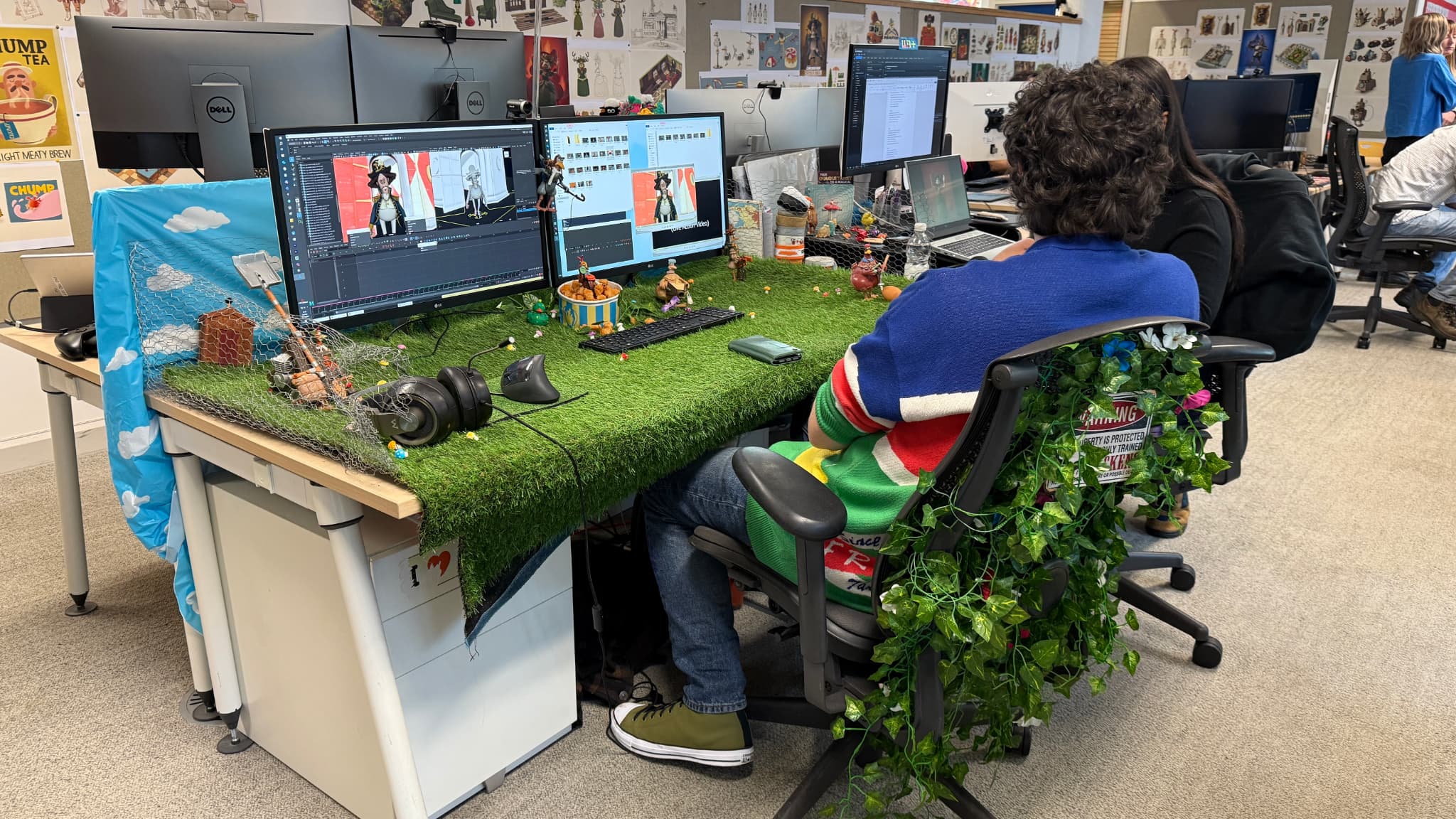 Aardman's offices Aardman's offices cult animated film "chicken run"