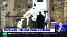 Forcalquier: le chantier de la cathédrale se poursuit