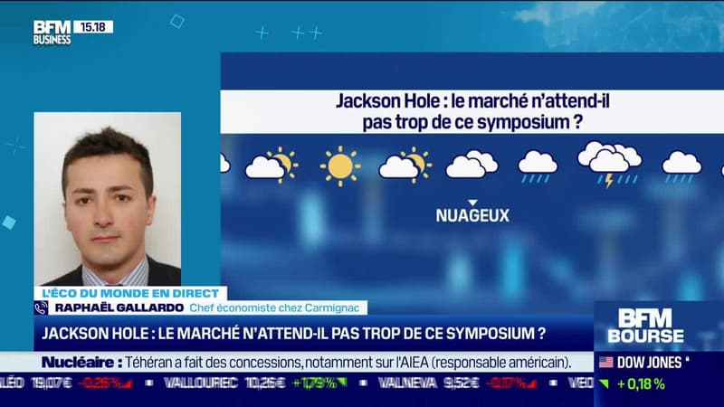 Raphaël Gallardo (Carmignac) : Le marché n'attend-il pas trop du symposium de Jackson Hole ? - 25/08