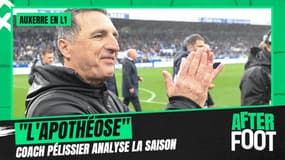 Auxerre en L1: "On finit en apothéose" sourit Pélissier